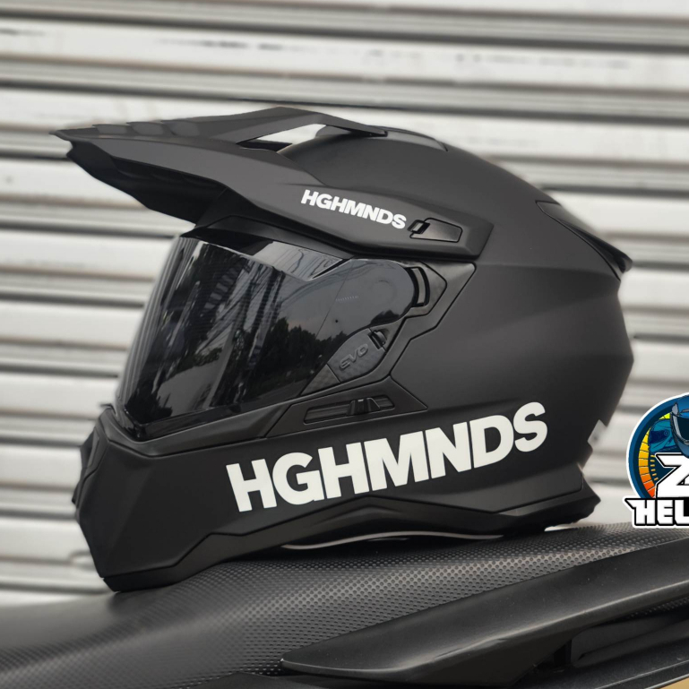 EVO DX7 HIGHMINDS DUAL SPORT DUAL VISOR (with FREE LENS) Shopee