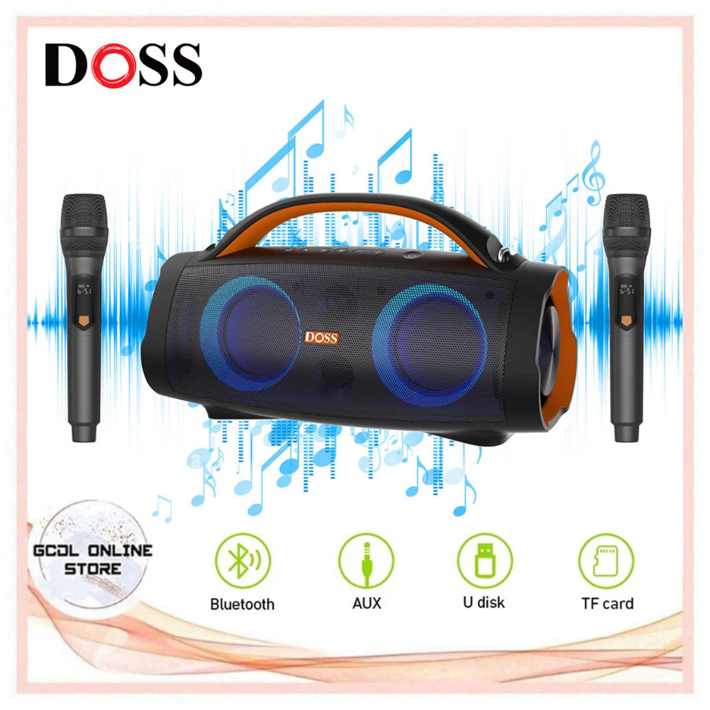 DOSS Extreme Boom Speaker with 150W Massive Sound, 20H Playtime with