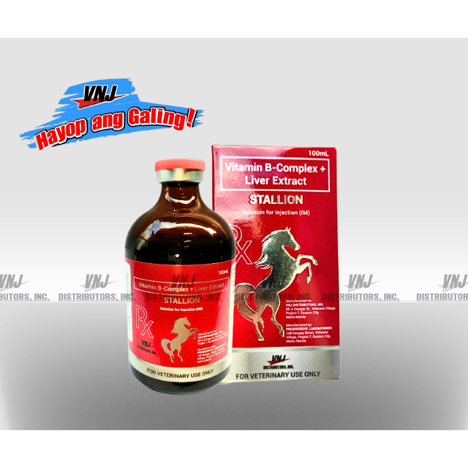 STALLION 100ml (Vitamin + LIVER EXTRACT) Shopee Philippines