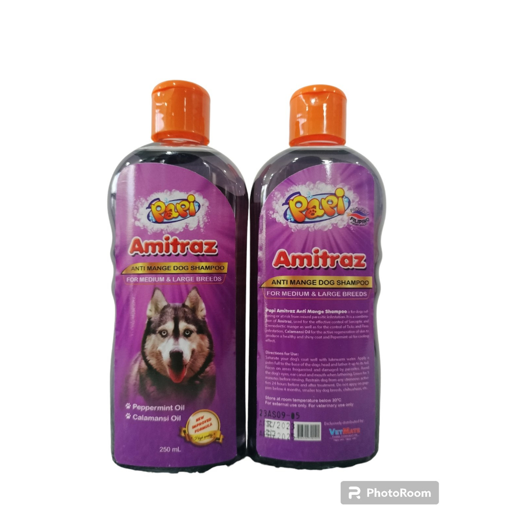 Demodectic mange outlet shampoo