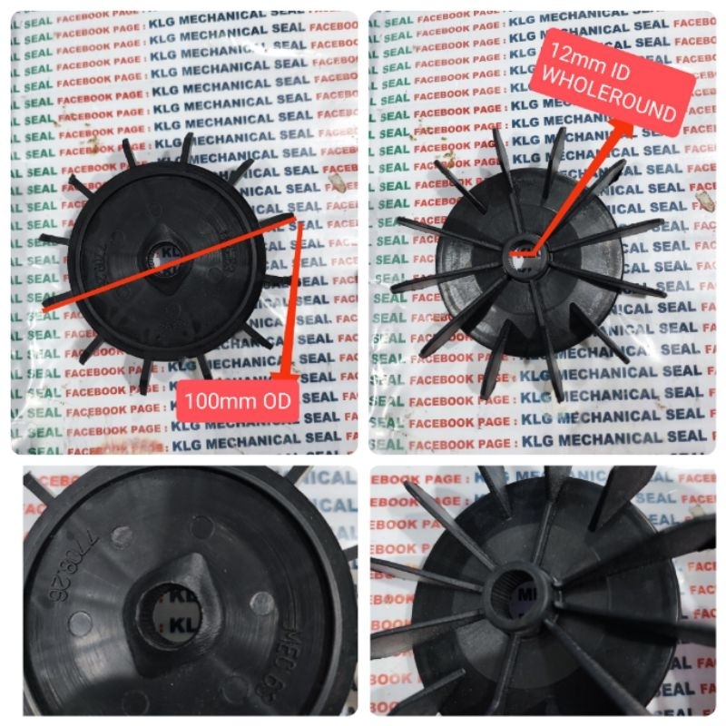 Water pump fan blade 12mm x 100 od Shopee Philippines