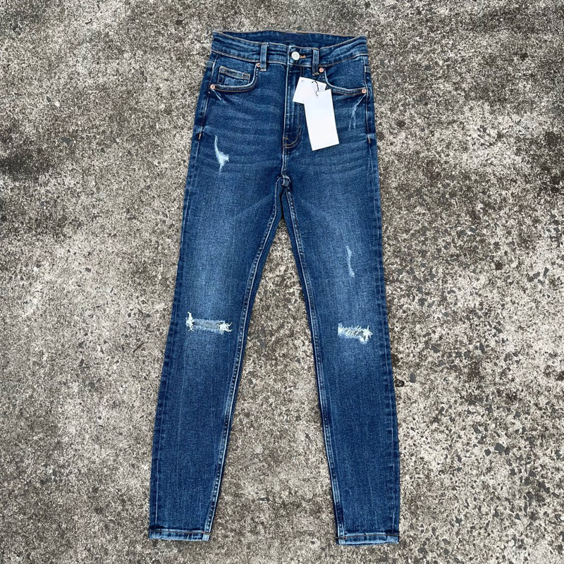 Zara Premium Skinny Jeans batch 2 (HIGHWAIST) | Shopee Philippines