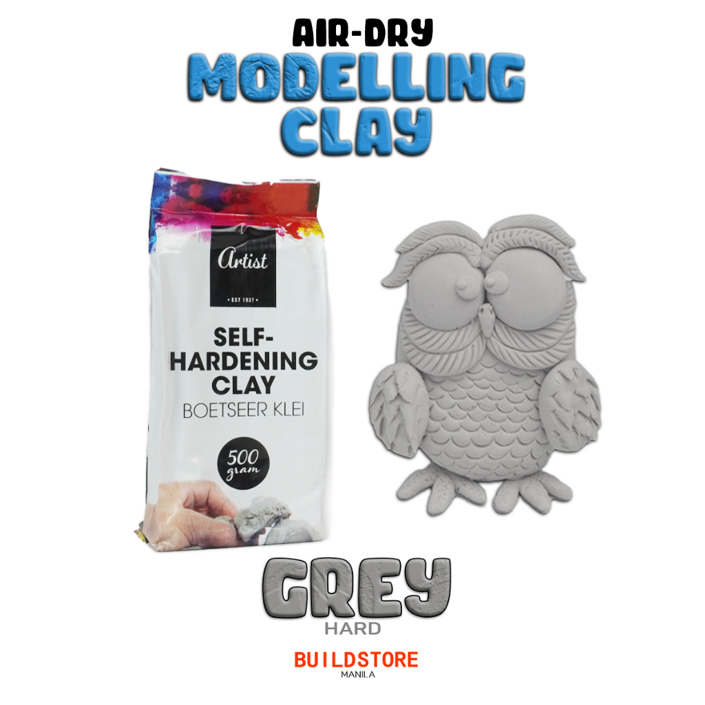 Hard Air Dry Modeling Clay ( Stoney / Cement Finish ) Air Dry Clay