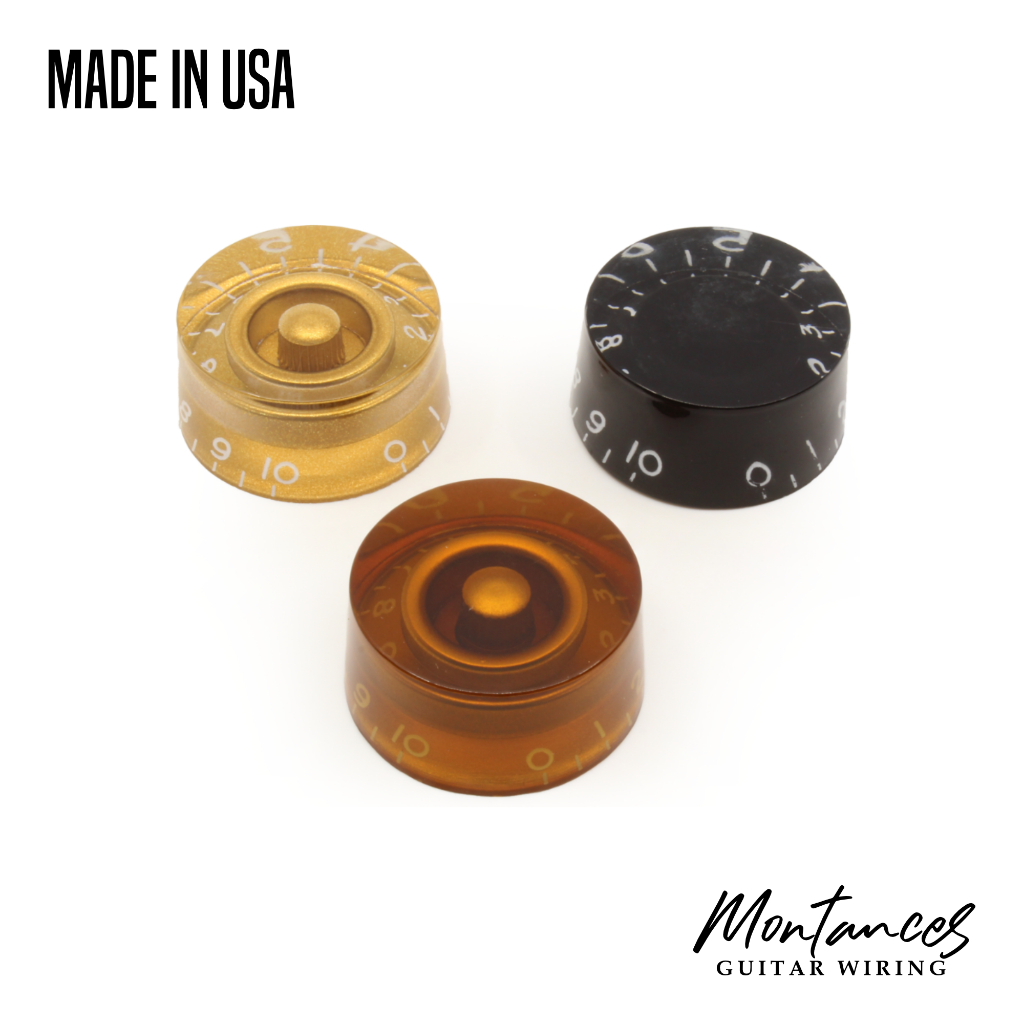 Speed Knob See-through, Les Paul Gibson Style made in USA, 24 splines ...
