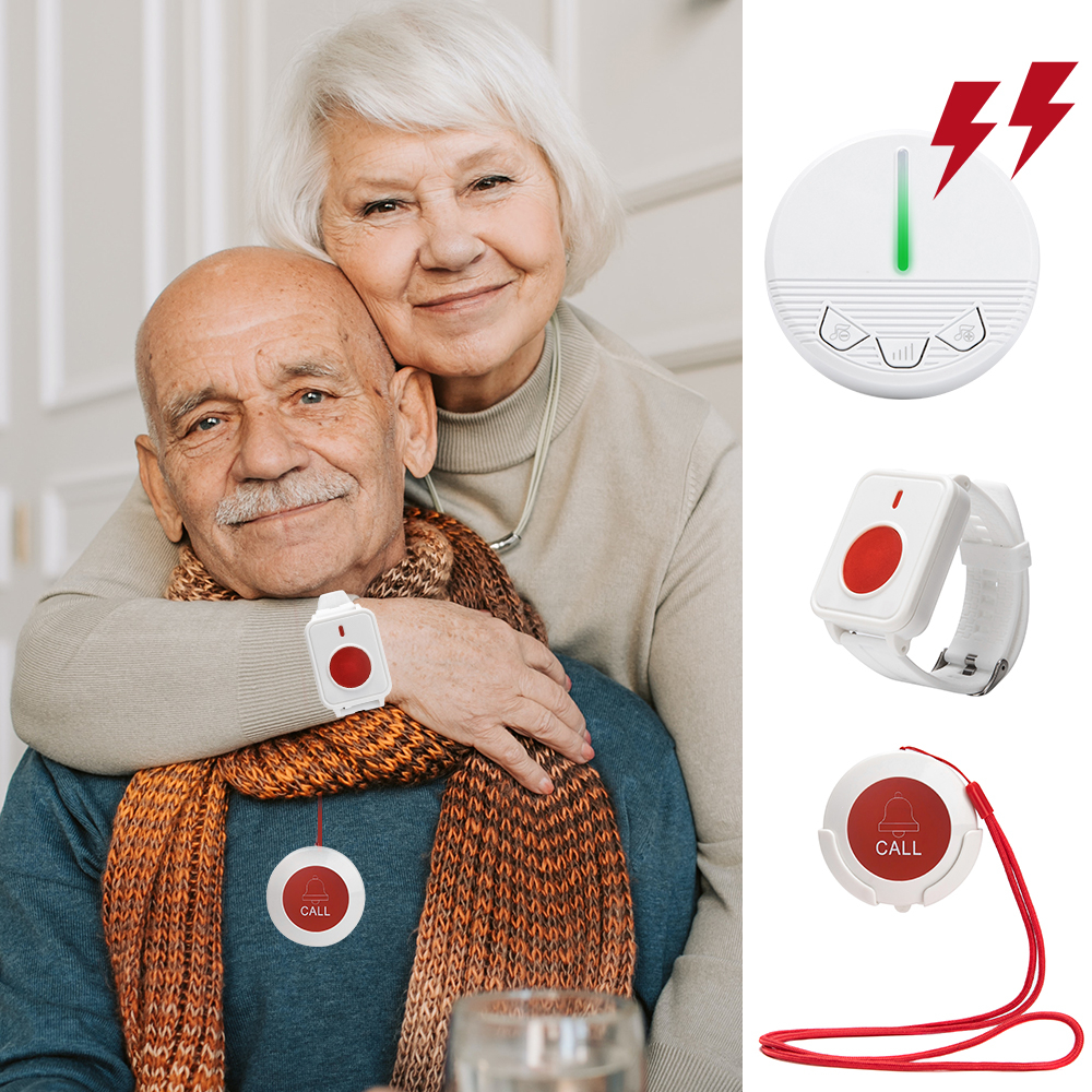 COD Caregiver Pager Call System Emergency Button for Nurse Elderly