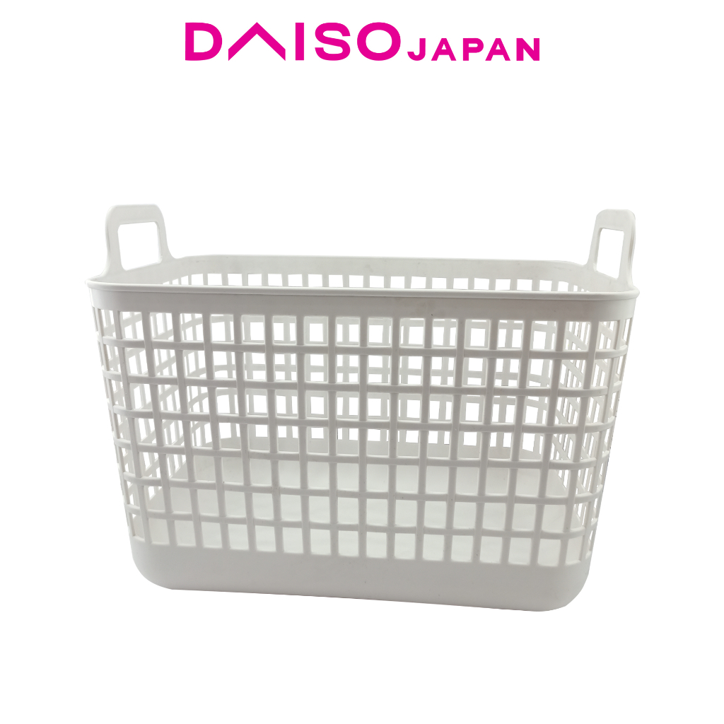 Daiso Rectangular Soft Basket | Shopee Philippines