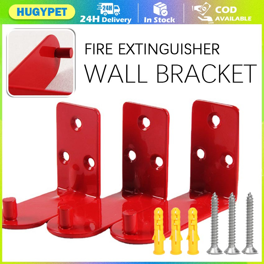 Extinguisher Wall Hanger Metal Stand Fire Extinguisher Bracket Cord ...