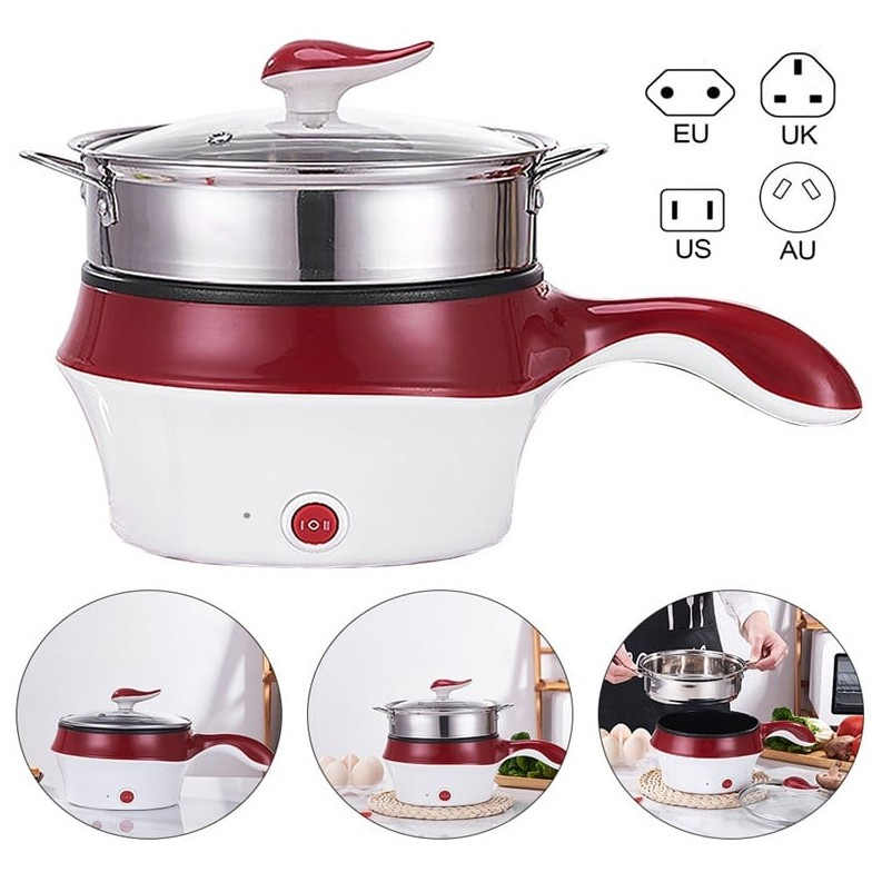 1.2L Mini Stainless Steel Grade Multi Cooker With Steamer 2 in 1 ...