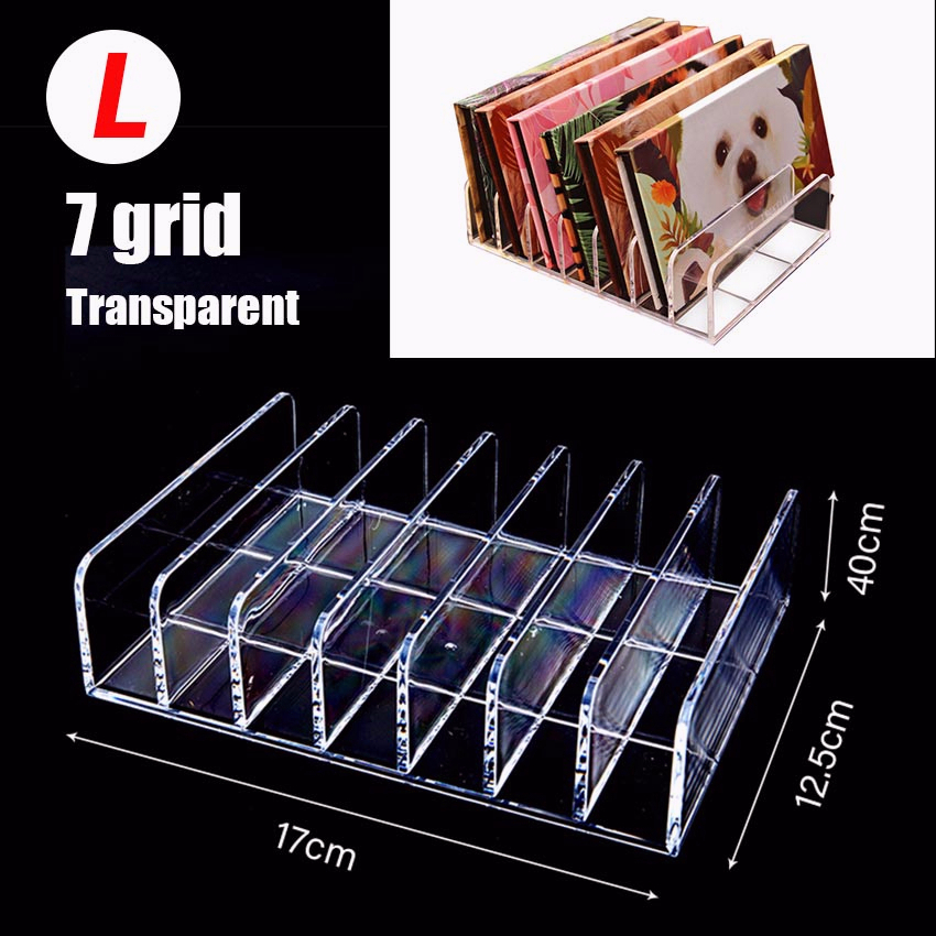 GEEBON Acrylic Eyeshadow Display Tray Transparent Organizer | Shopee ...