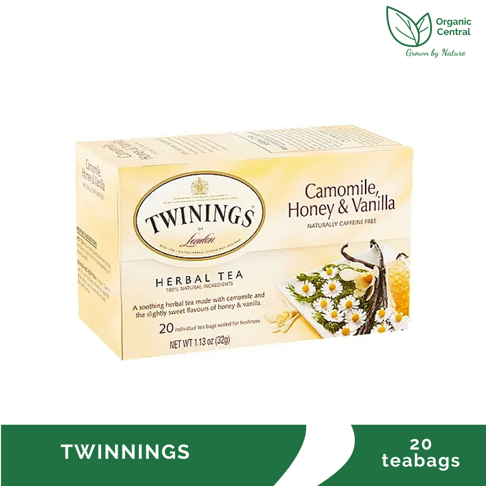 Twinings Herbal Tea Camomile, Honey & Vanilla Caffeine Free 20 Tea Bags Shopee Philippines
