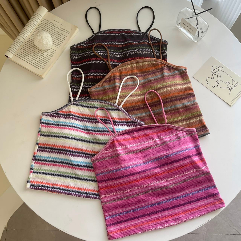 Color Design Sense Outer Wear Knitted Inner Match Niche Vest Short ...