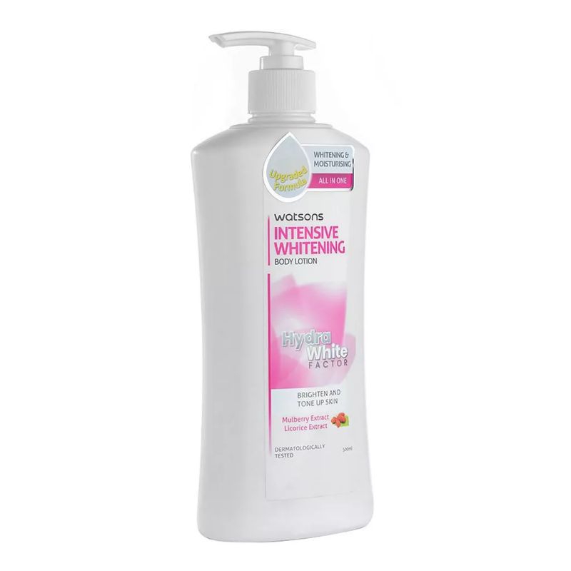 Watsons Intensive Whitening Body Lotion 500ml | Shopee Philippines