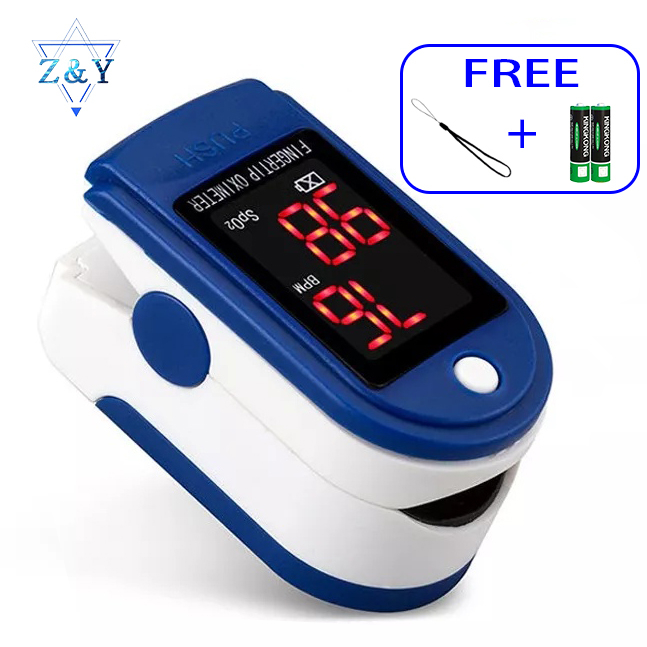 Portable Fingertip Pulse Oximeter OLED Pulse Oximeter Display | Shopee ...