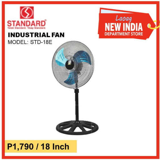 STANDARD STAND FAN METAL BLADE 18" (STO18E) Shopee Philippines