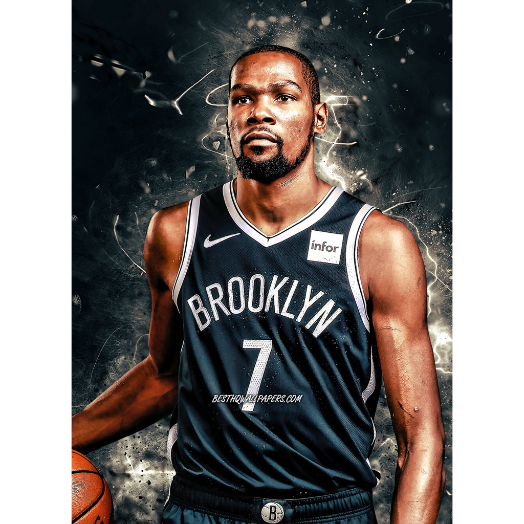 KEVIN DURANT HD WALLPAPER POSTER 21cm x 29.7cm (3pcs minimum order ...