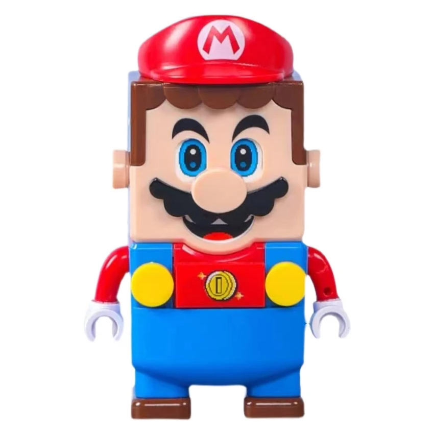 Super Mario Action Figure Blocks Toys Louis Doll Game Figure Classic TV ...