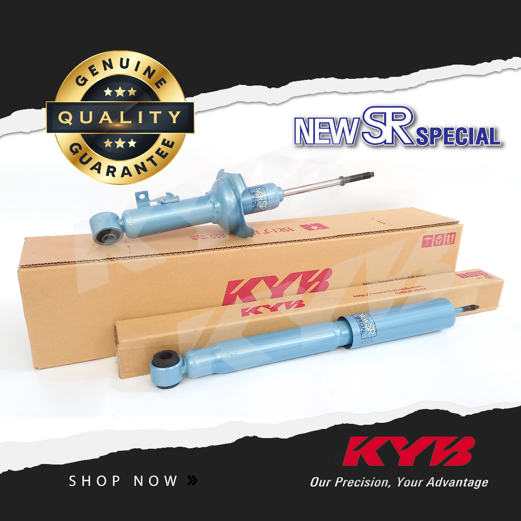 KYB (SET) New SR Shock Absorber for Toyota Innova 1st Gen 20052015
