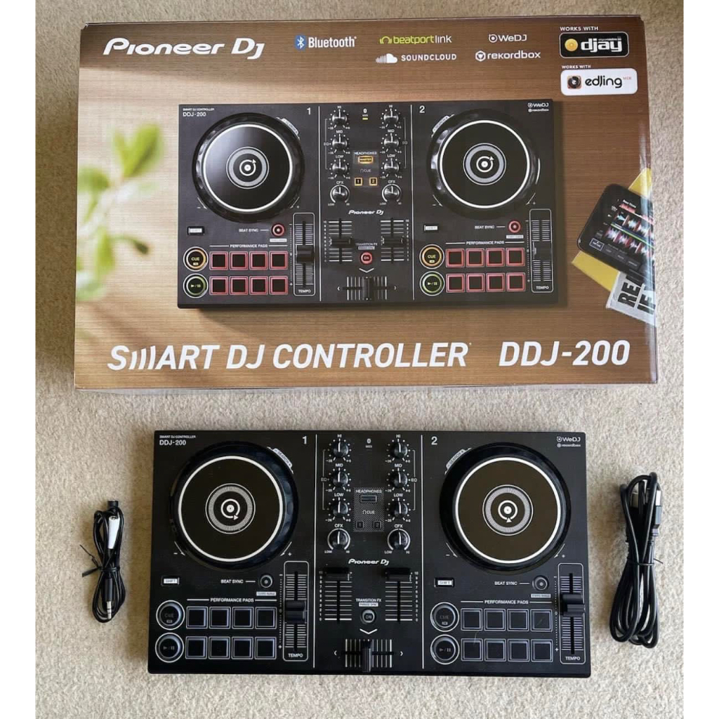 Pioneer DJ DDJ200 Smart DJ Controller for WeDJ and rekordbox Shopee