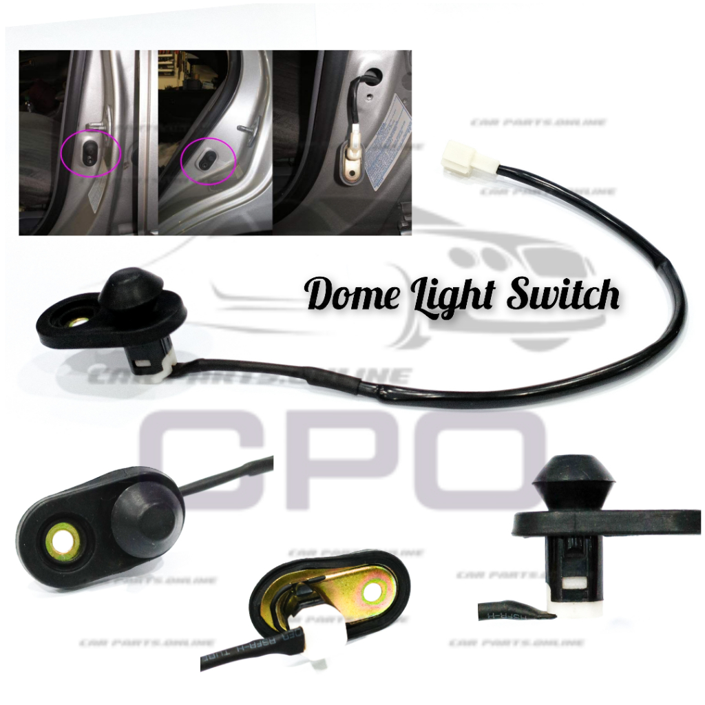 CPO Car Vehicle Interior Door Courtesy Dome Light Switch Button (3105 ...