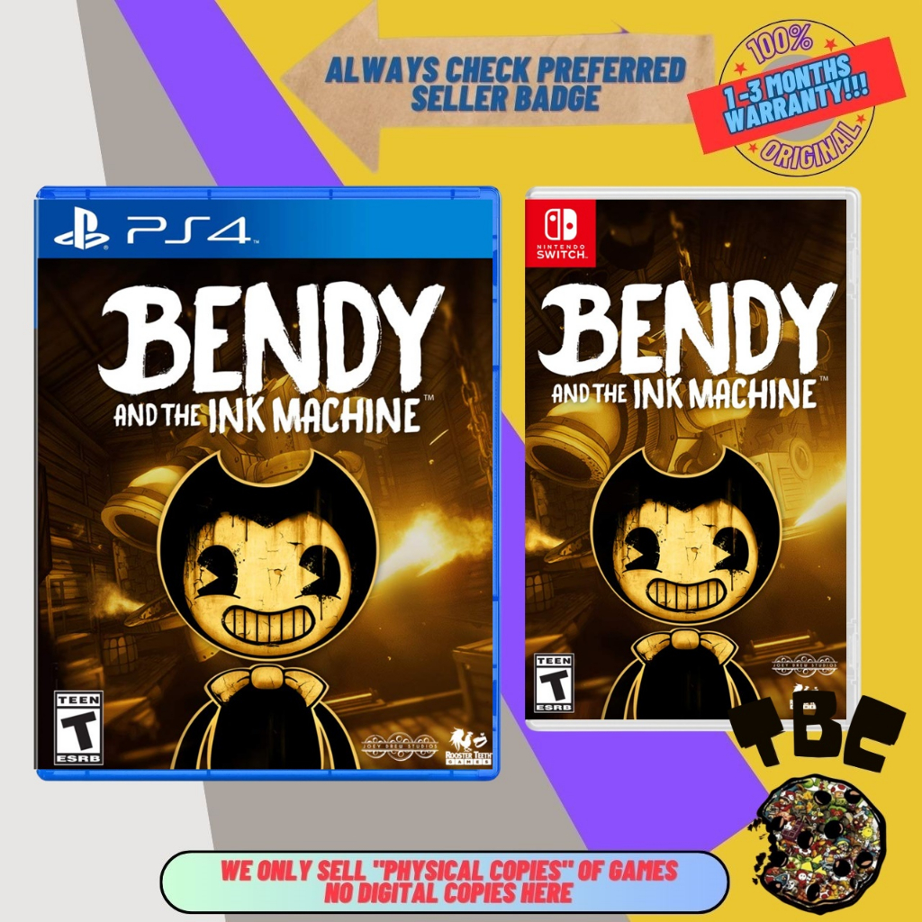 Bendy and the ink best sale machine for nintendo switch