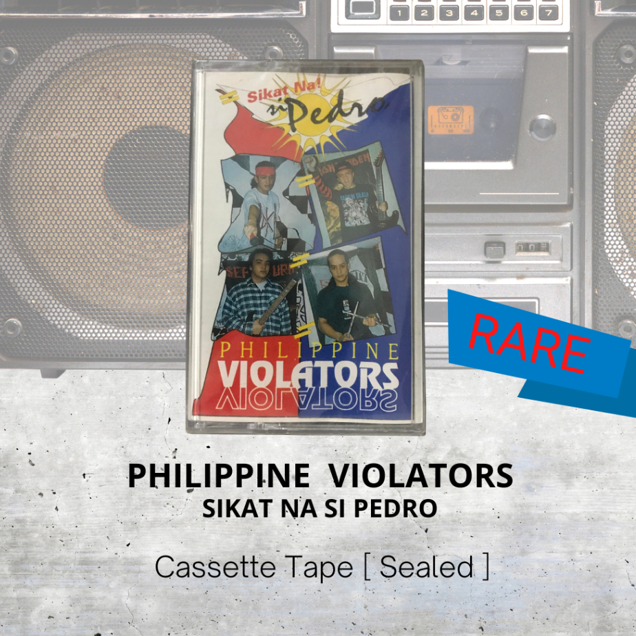 Philippine Violator Sikat Na Si Pedro RARE Cassette Tape Sealed