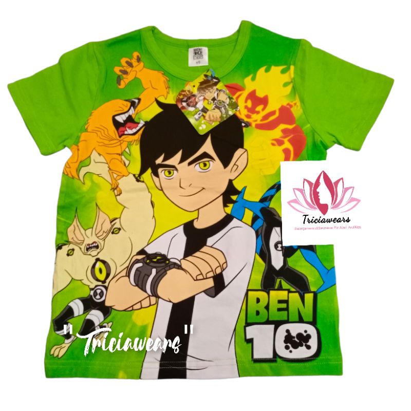 Ben10 Character T'shirt For Kids | Shopee Philippines