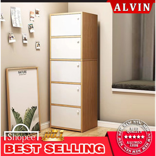 ALVIN 4/5 layer simple locker modern minimalist bedroom living room ...