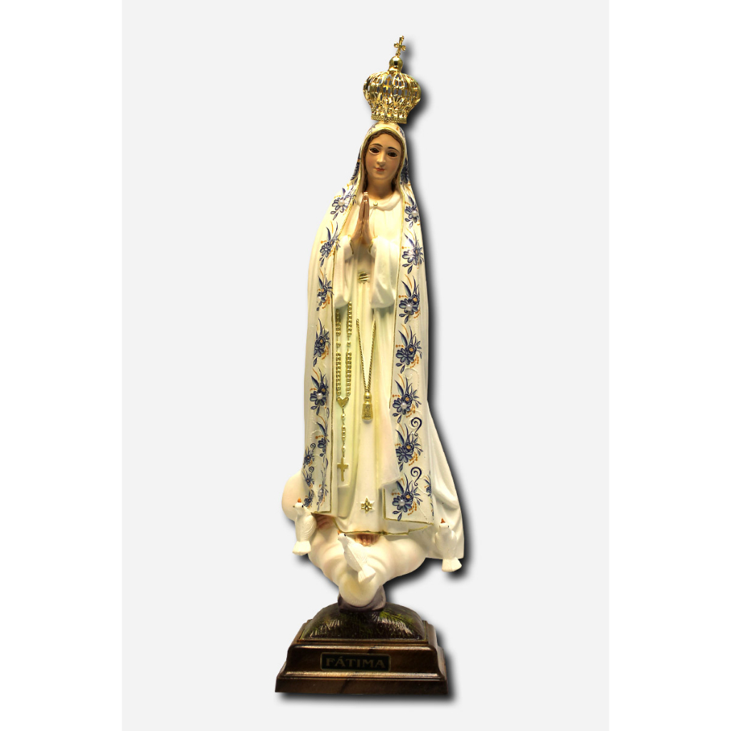 Our Lady Of Fatima Made in Portugal - Blue 15 inches - S2-45804-BLU ...