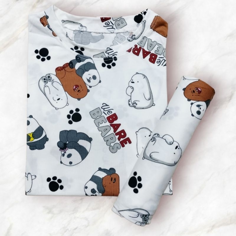 We bare bears terno pajama sale