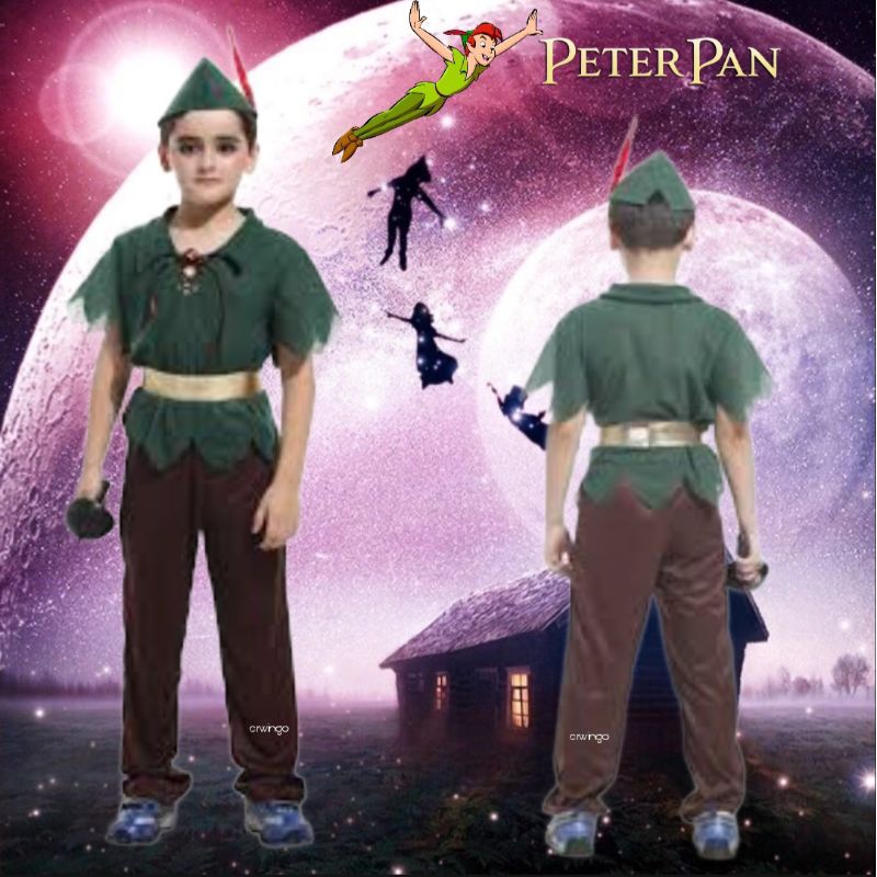 Cosplay Storybook Peter Pan Costume for kids Shopee Philippines