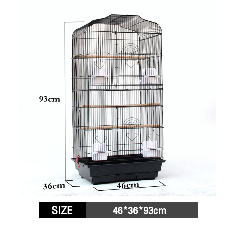 Portable pet cage pet display cage bird cage wire bird cage parrot cage