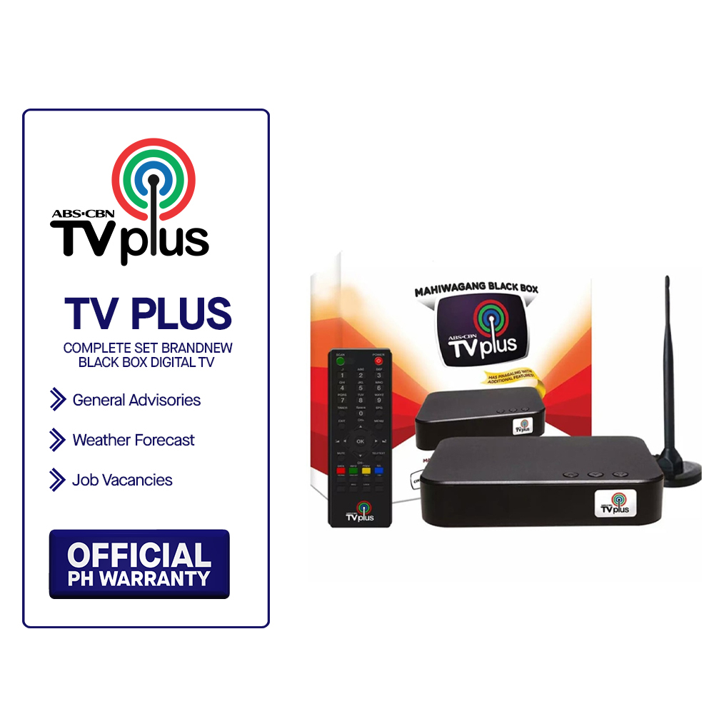 ABS CBN TV plus 2022 Complete Set Brandnew Mahiwagang Black Box Digital ...