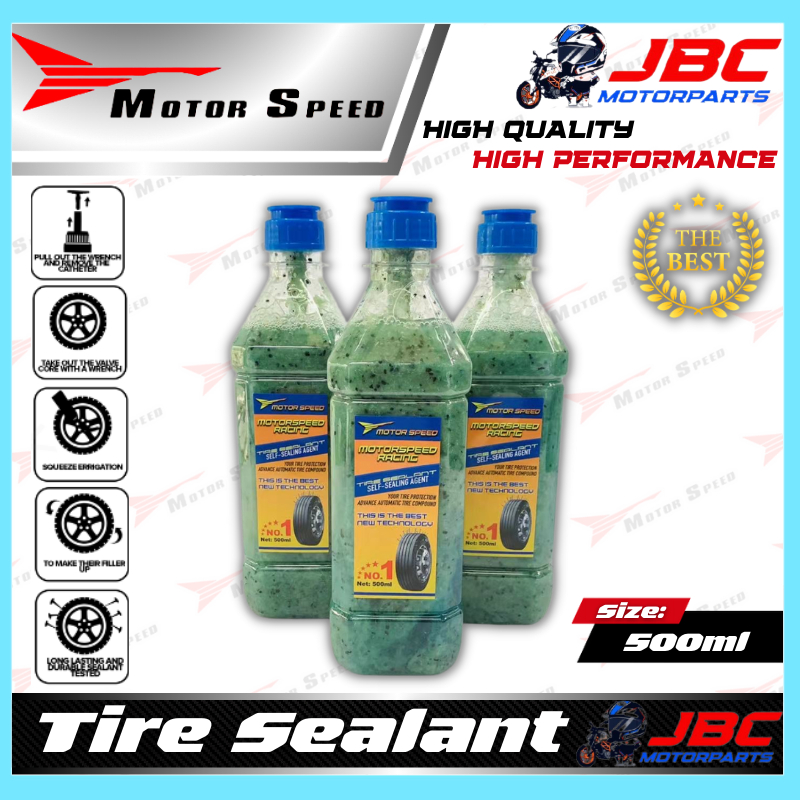 Motor Speed Tire Sealant Motorcycle Tire Sealer 500ml Universal