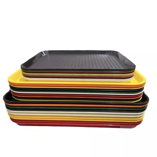 Plastic Serving Tray, Non-Slip