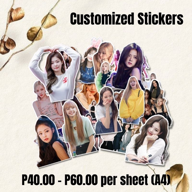 DEQ's Prints - Customized Stickers Set | Shopee Philippines