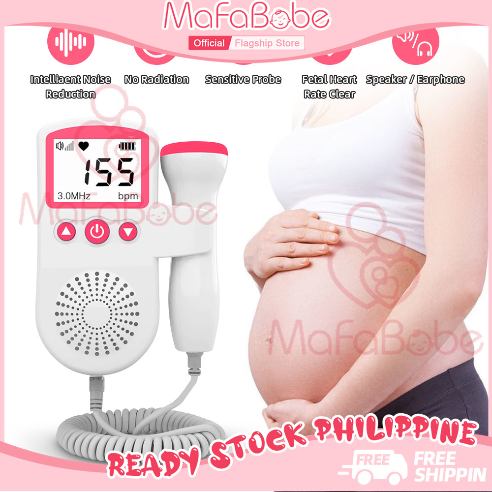 3.0mhz Doppler Fetal Heart Rate Monitor Home Pregnancy Baby Fetal