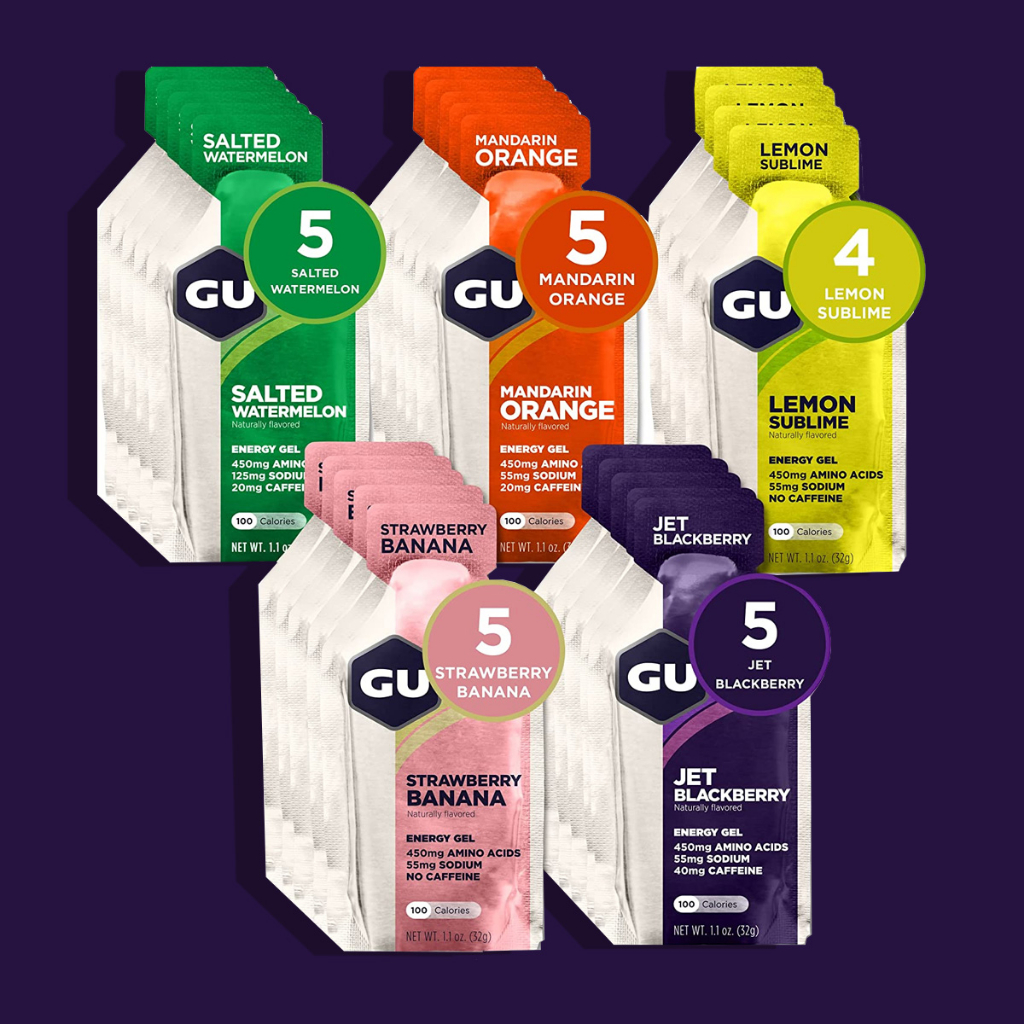 SOLD PER PC GU Energy Original Sports Energy Gel, Fruity Flavors EXP