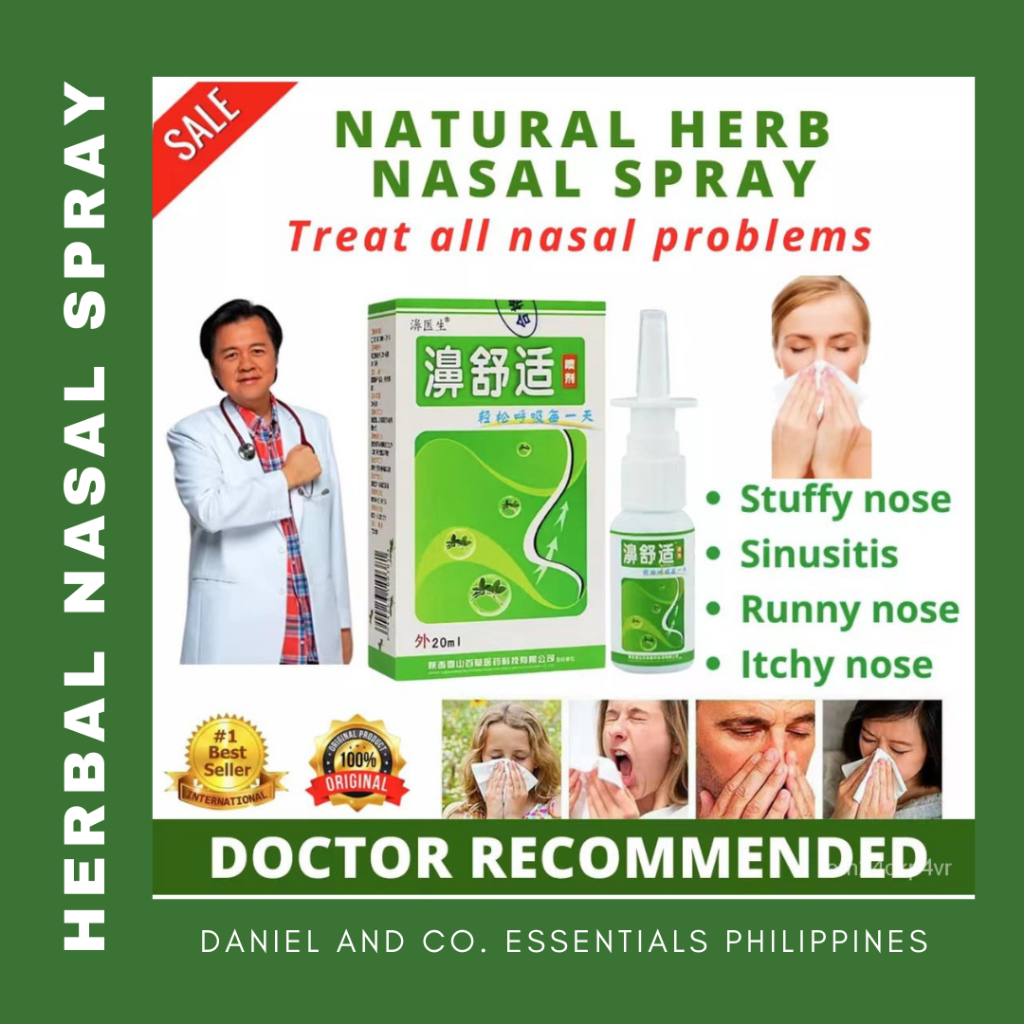Authentic Nasal Sprays for Chronic Rhinitis and Sinusitis Chinese
