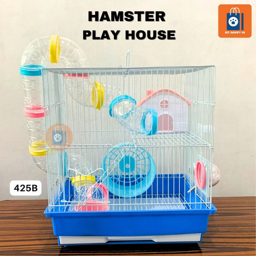 Hamster Cage Hamster Play House with Complete Accessories Fun and