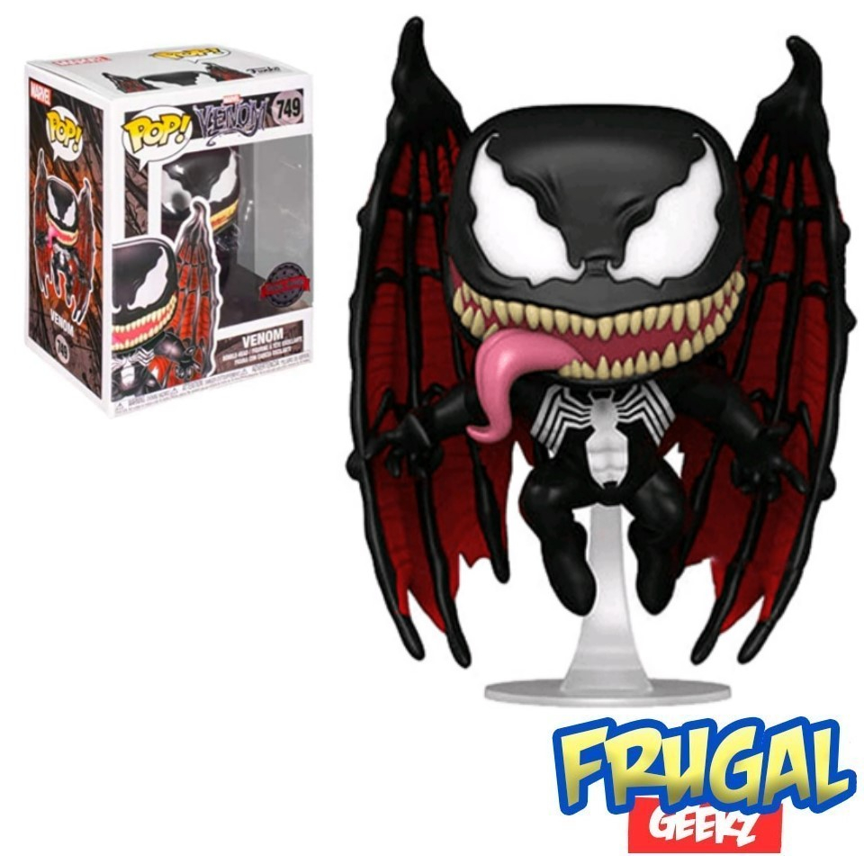 Funko Pop! Venom - Venom with Wings Special Edition Bobble-Head Figure ...