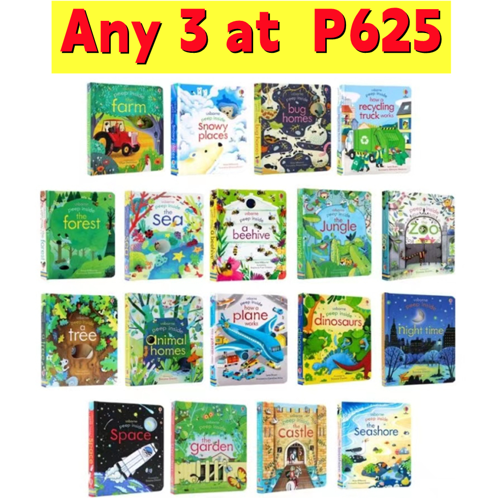 12.12 【Ready Stock】Peep Inside Books| Lift-The-Flap Books | Children’s ...