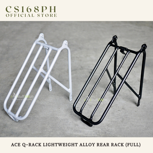 CS168ph Ace QRack Lightweight Alloy Rear Rack for Brompton (Full) for