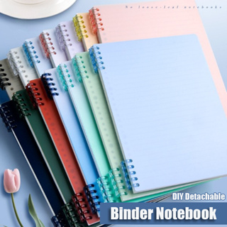 Notebook A5/B5/A4 Refillable Binder Cover Notebook Loose Leaf 60