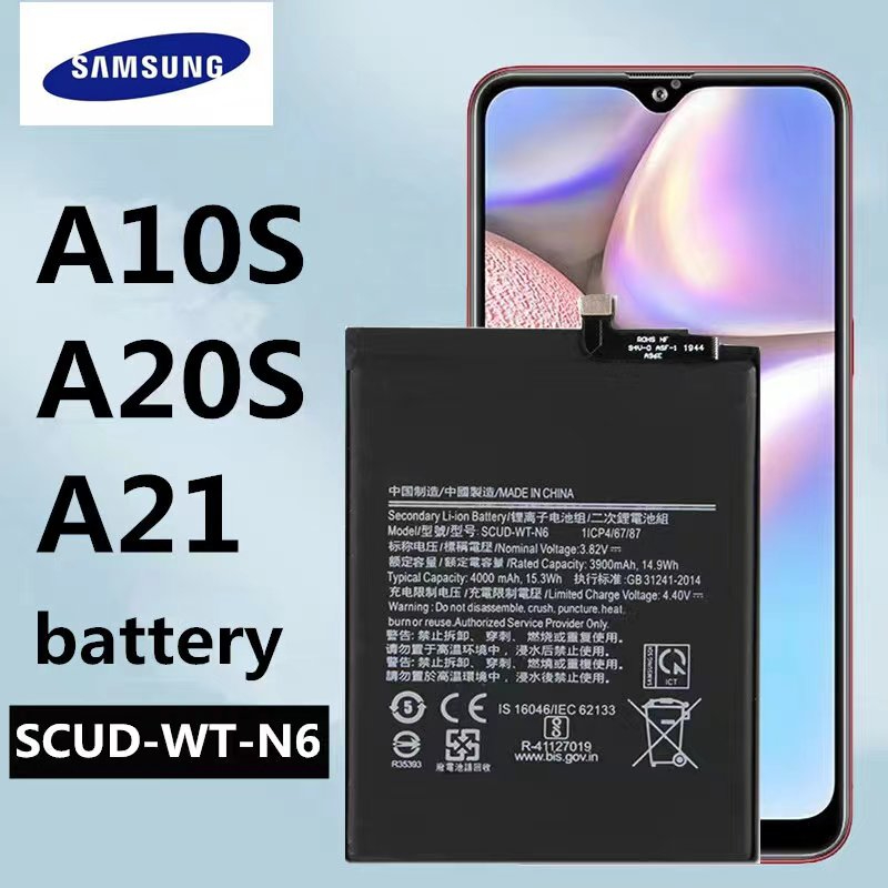 Samsung Galaxy A10s A20s A21 Battery Replacement SCUD-WT-N6 | Shopee ...