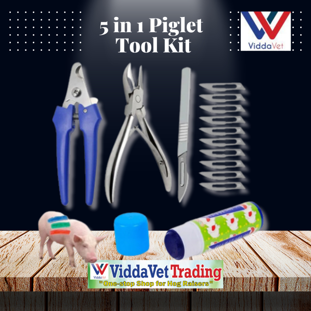 Viddavet Hang Type Castration Tool for piglets Castration tool kit ...