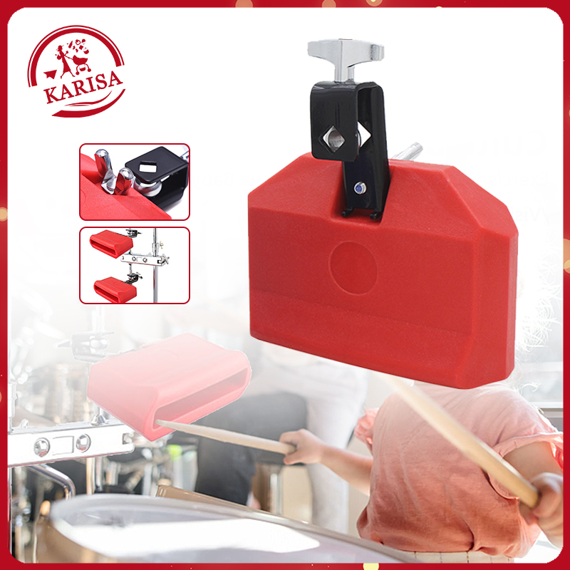 Plastic Musical Percussion Block Jam Drum Block Latin Drum Instrument