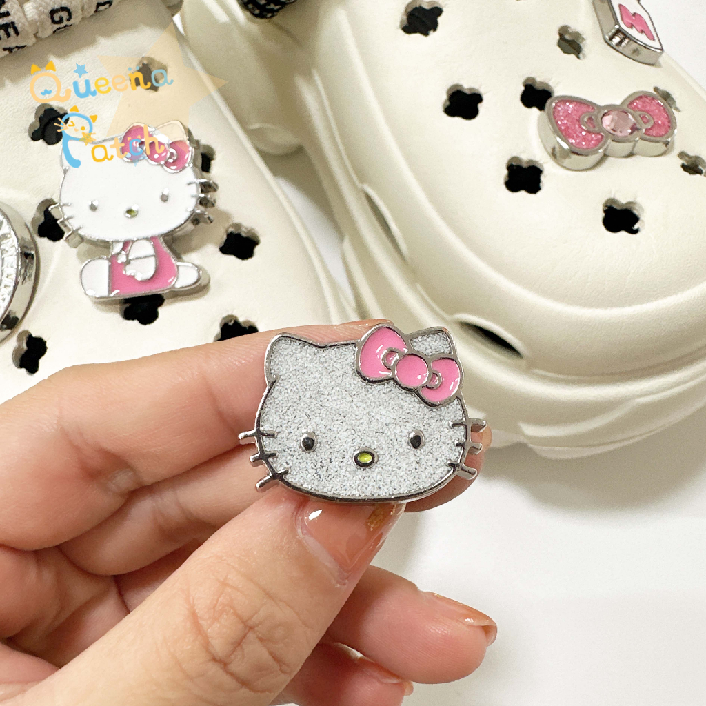 Metal Jibbitz Kitty Shoe Accessories Crocs Shoe Charm High Quality ...