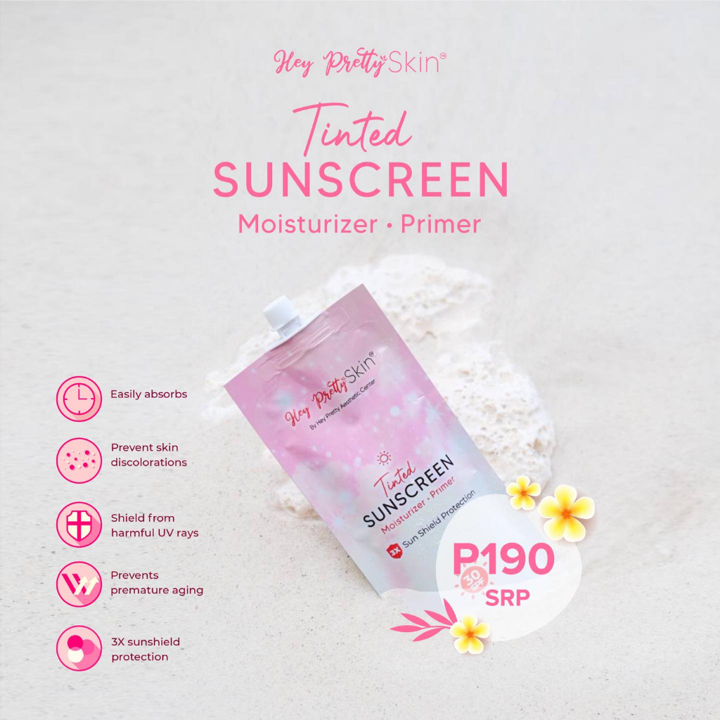 Hey Pretty Skin Tinted Sunscreen SPF30 | Shopee Philippines