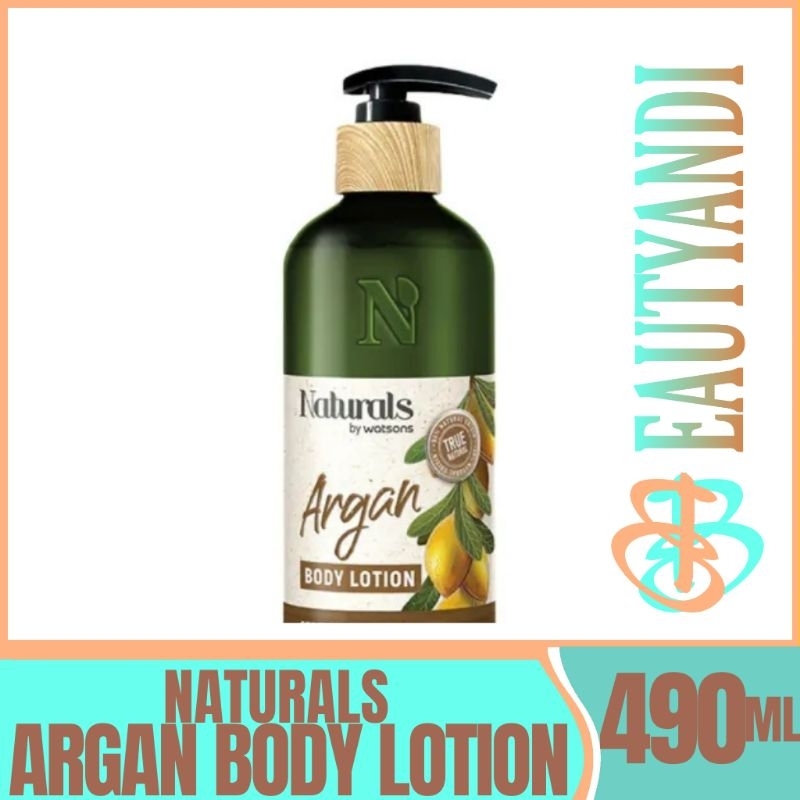 Naturals Ws Argan Body lotion 450ML Shopee Philippines
