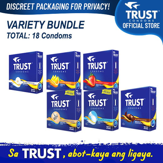 Trust Condoms 6 Scents Variety 6 Packs | Shopee Philippines